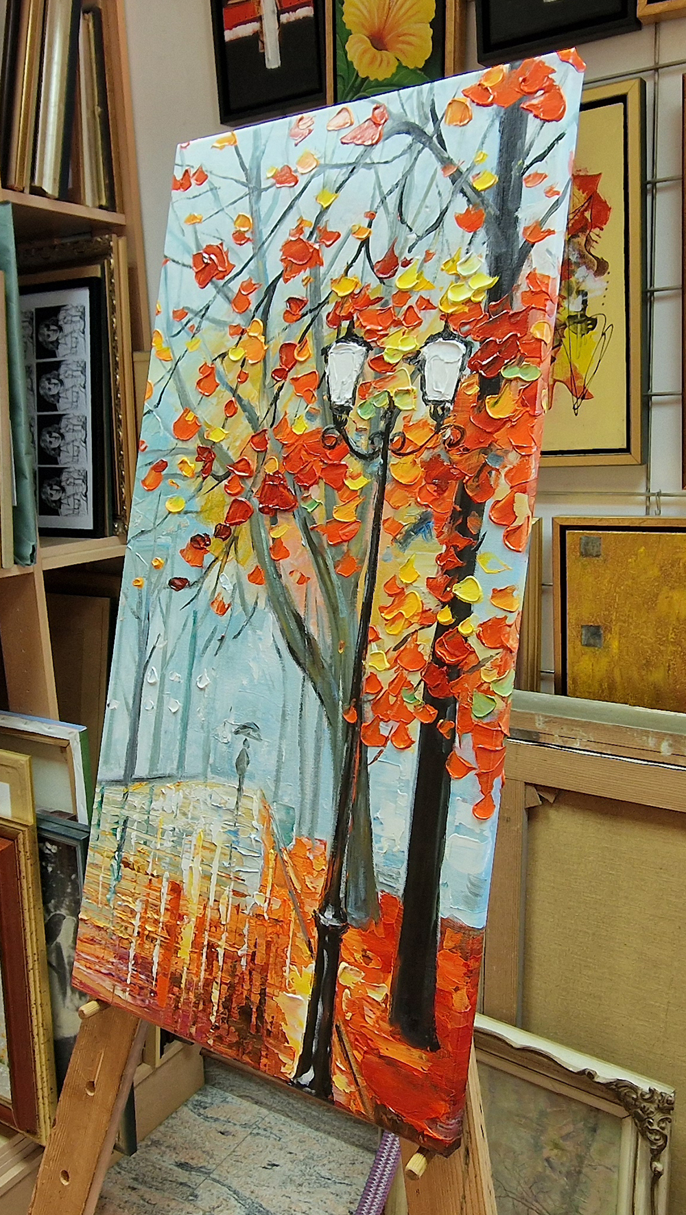 Vászonkép - Őszi séta 2