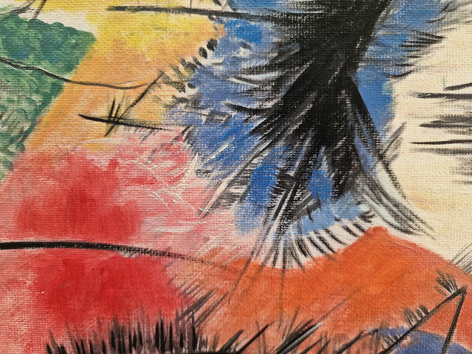 Vasilij Kandinski - Black Lines (Schwarze Striche)