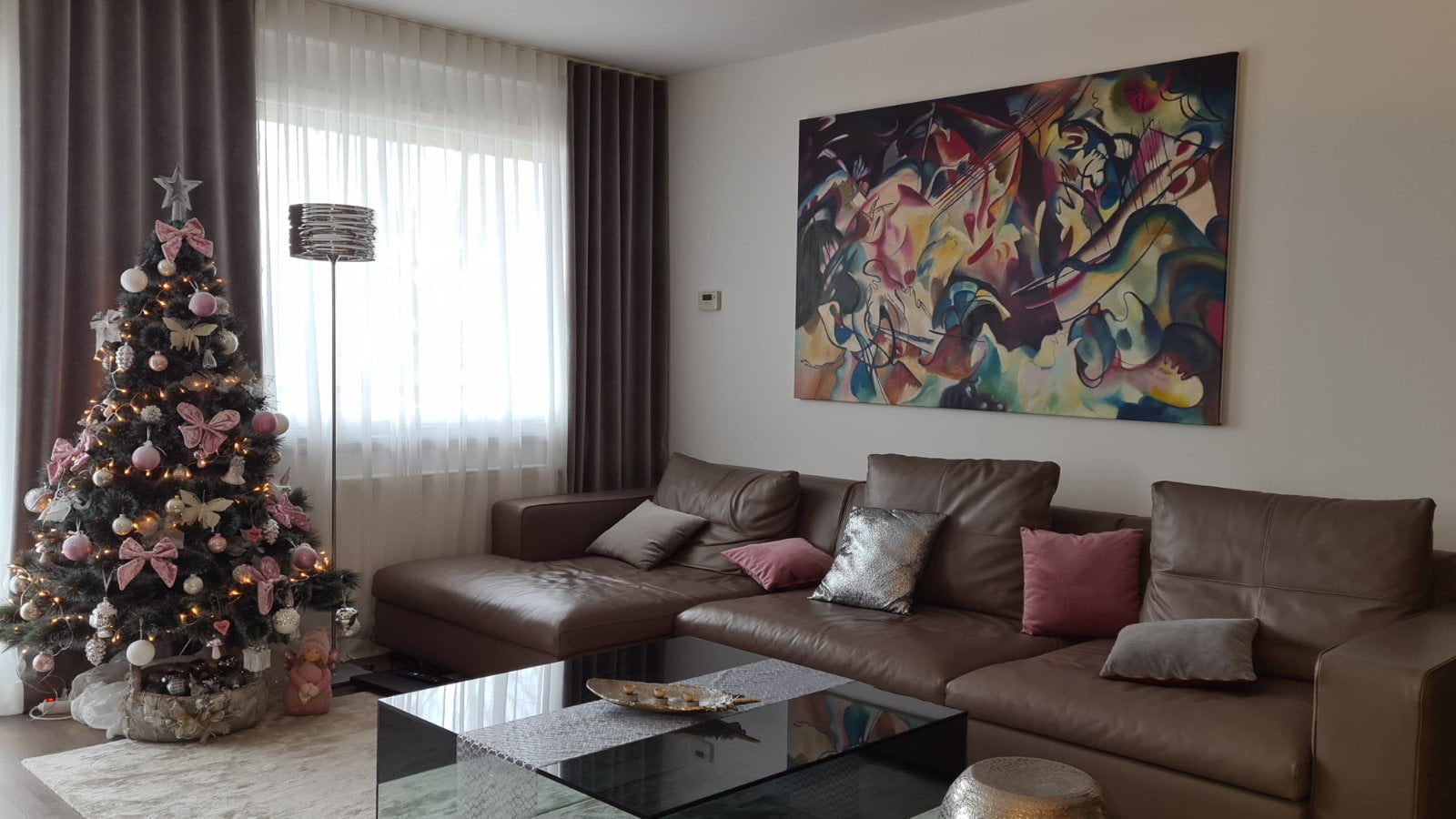 Vasiliy Kandinsky - Composition VI - canvas painting - hand-painted reproduction of a wall art 1