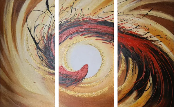 Painting - Center - canvas painting reproduction - hand-painted in oil