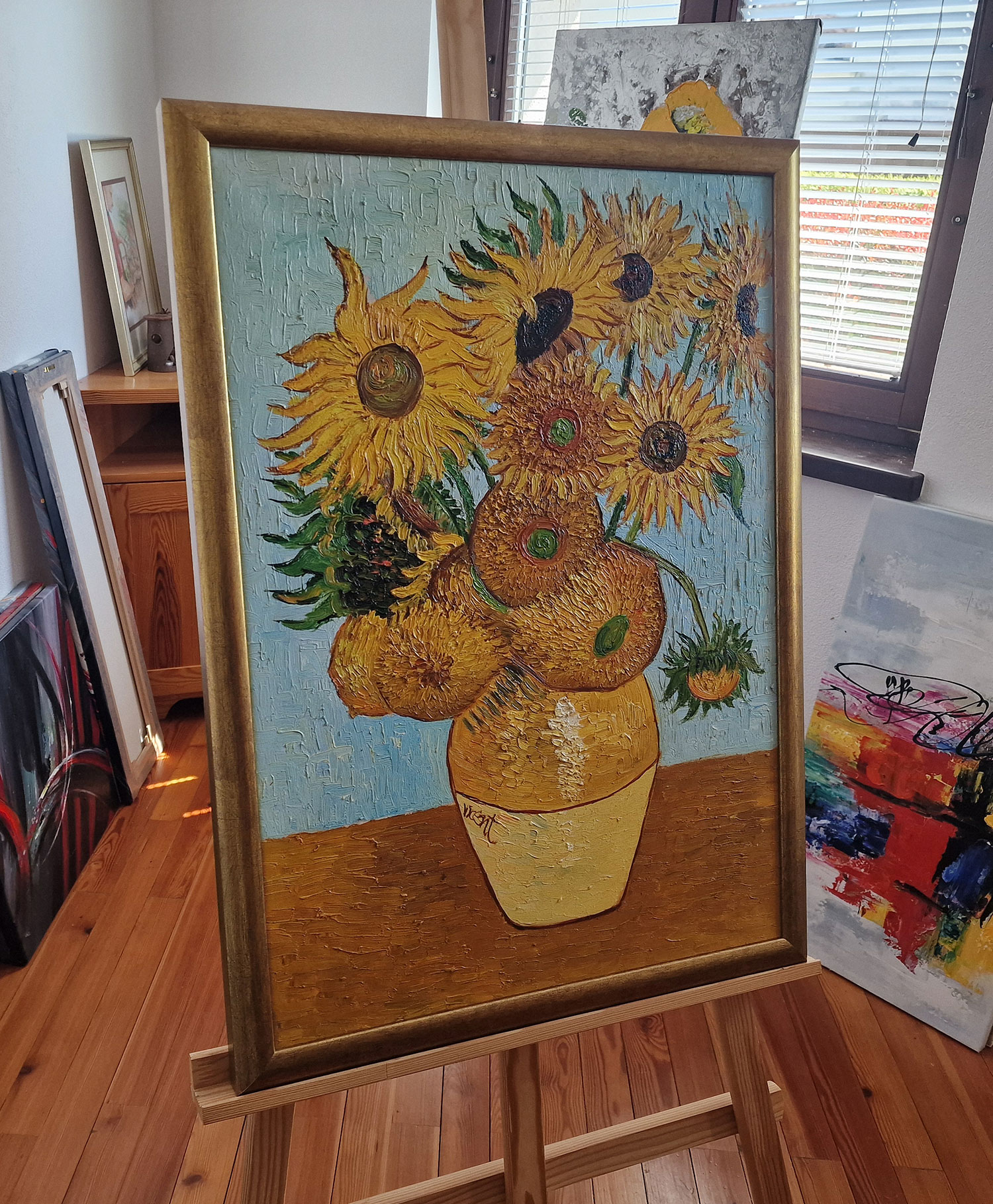 Vincent Van Gogh – Sunflowers II Vincent Van Gogh – Sunflowers II