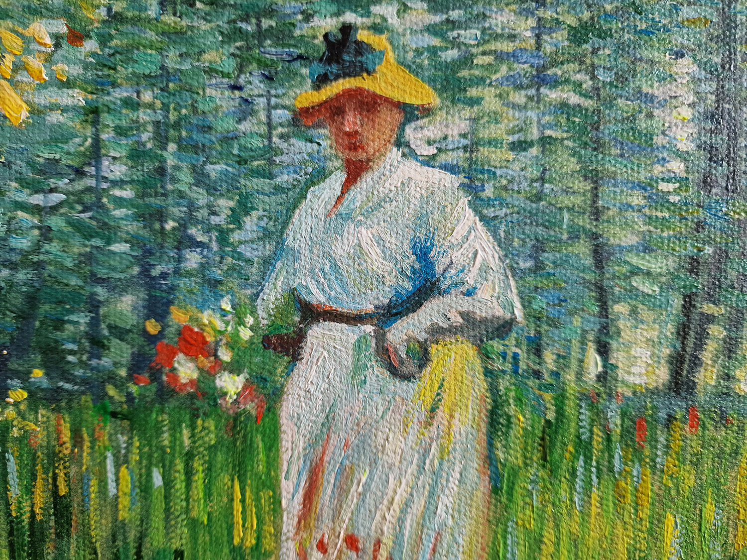 Vincent van Gogh - Woman in a Garden