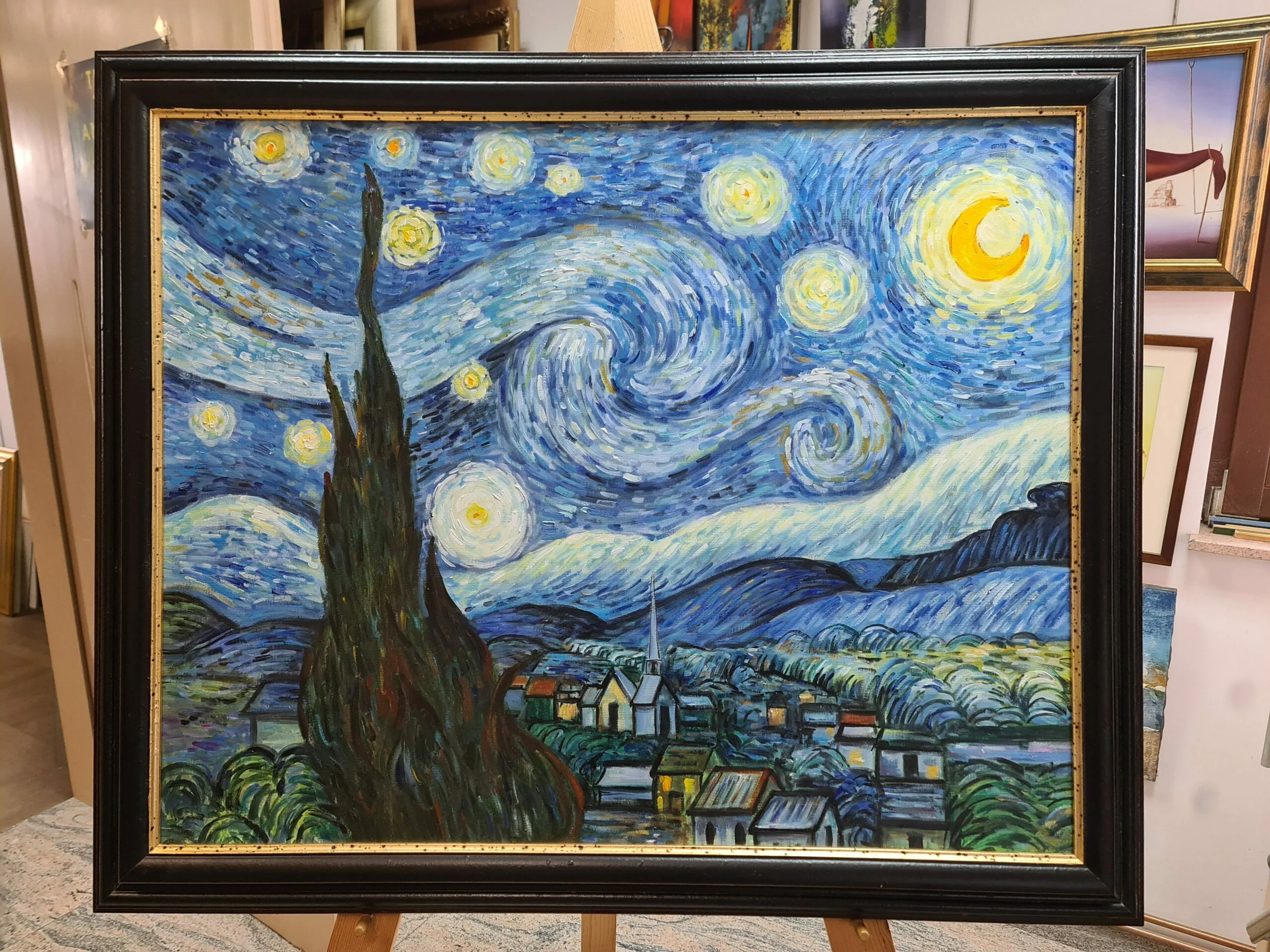 Reprodukcija slike za zid - Vincent van Gogh - Kafić na trgu Forum - Kafić noću 2