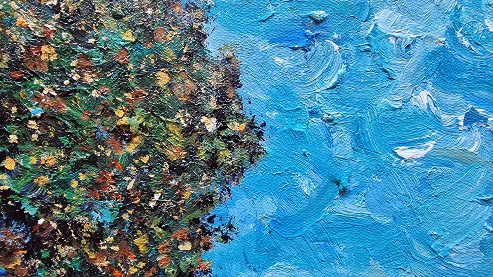 Vincent van Gogh - Cesta pri Arlesu - ročno slikana umetniška slika - olje na platnu