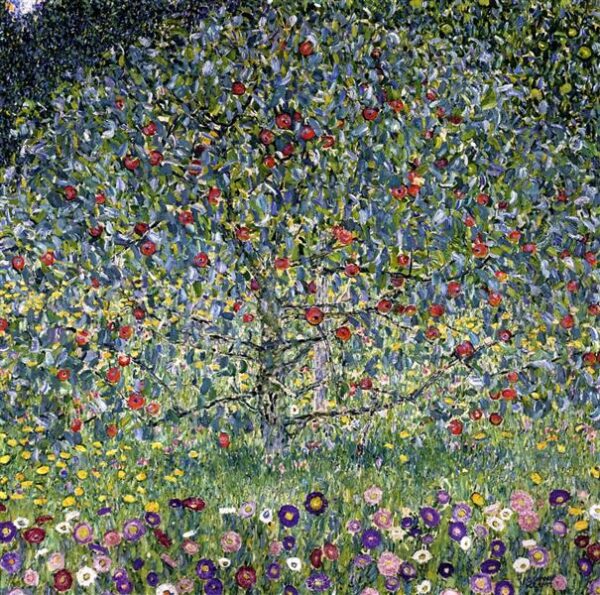 Gustav Klimt – Apple Tree I - reprodukcija slike na platnu