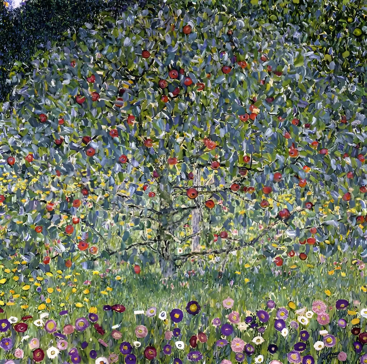 Gustav Klimt - Jabuka I - ručno slikana umjetnička slika - ulje na platnu