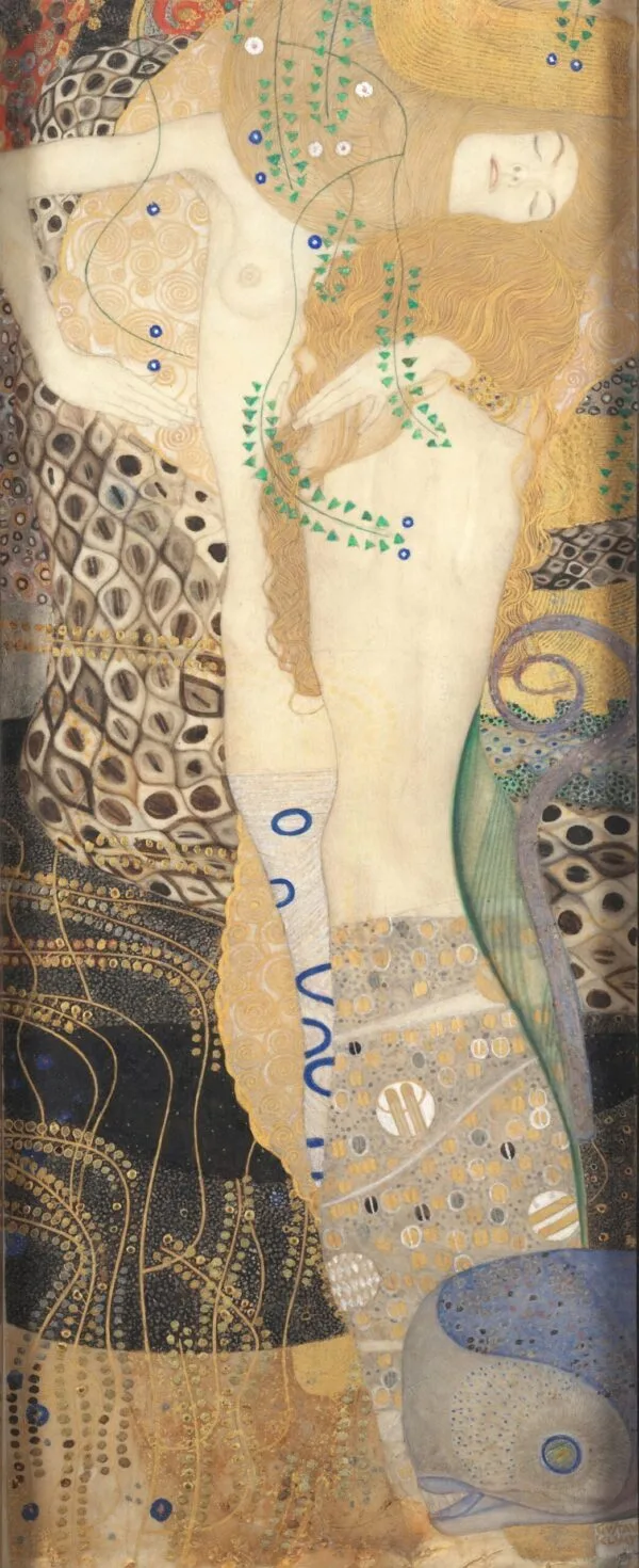 Gustav Klimt - Waterserpents I