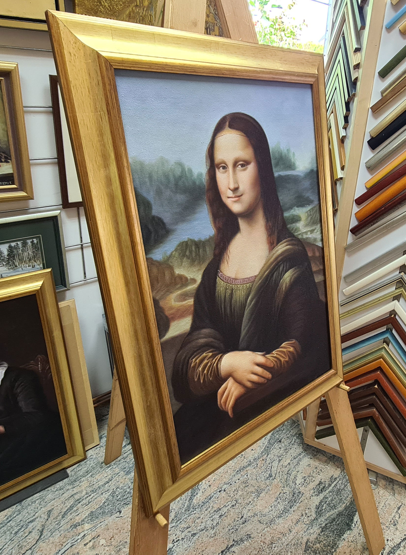 leonardo da vinci mona Lisa reproduction 1 leonardo da vinci mona Lisa reproduction of painting