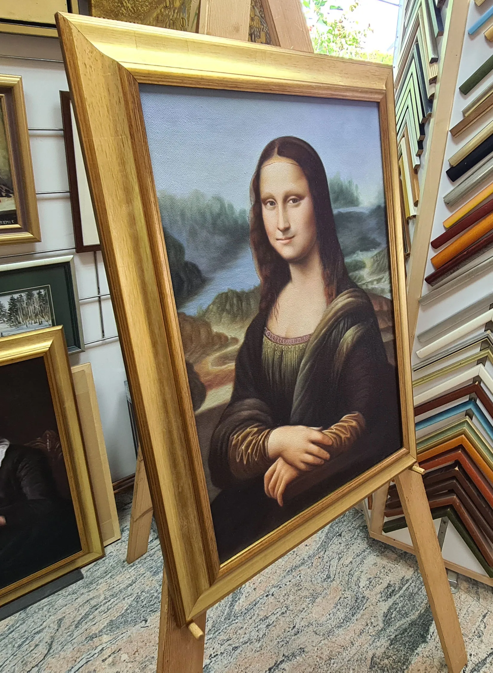 leonardo da vinci mona Lisa reproduction 1 leonardo da vinci mona Lisa reproduction of painting