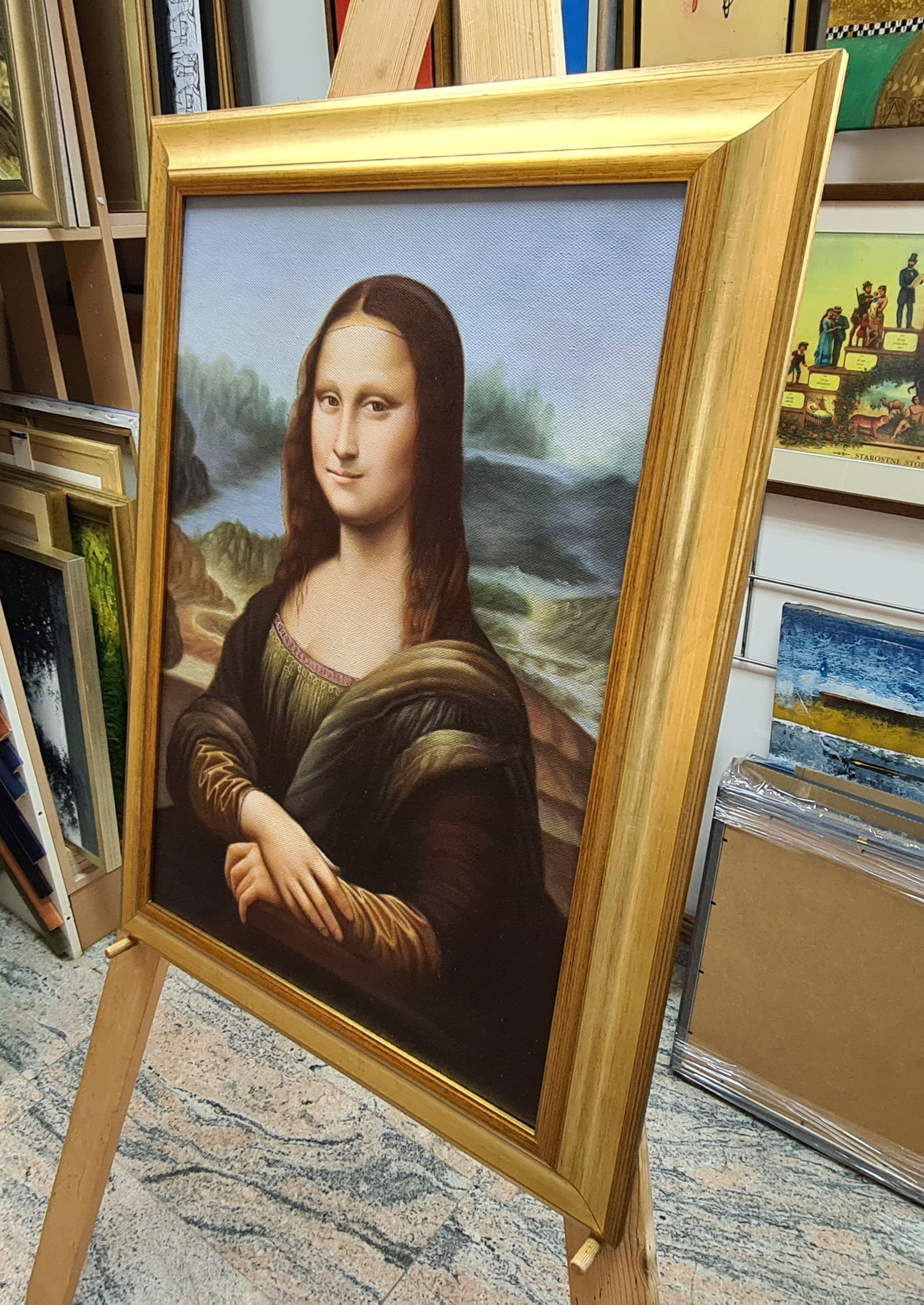 leonardo da vinci mona Lisa reproduction 9 leonardo da vinci mona Lisa reproduction of painting