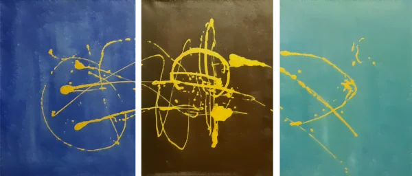 Leinwandbilder - Gemälde - Abstrakte Kunst - wandbilder wohnzimmer - bilderrahmen