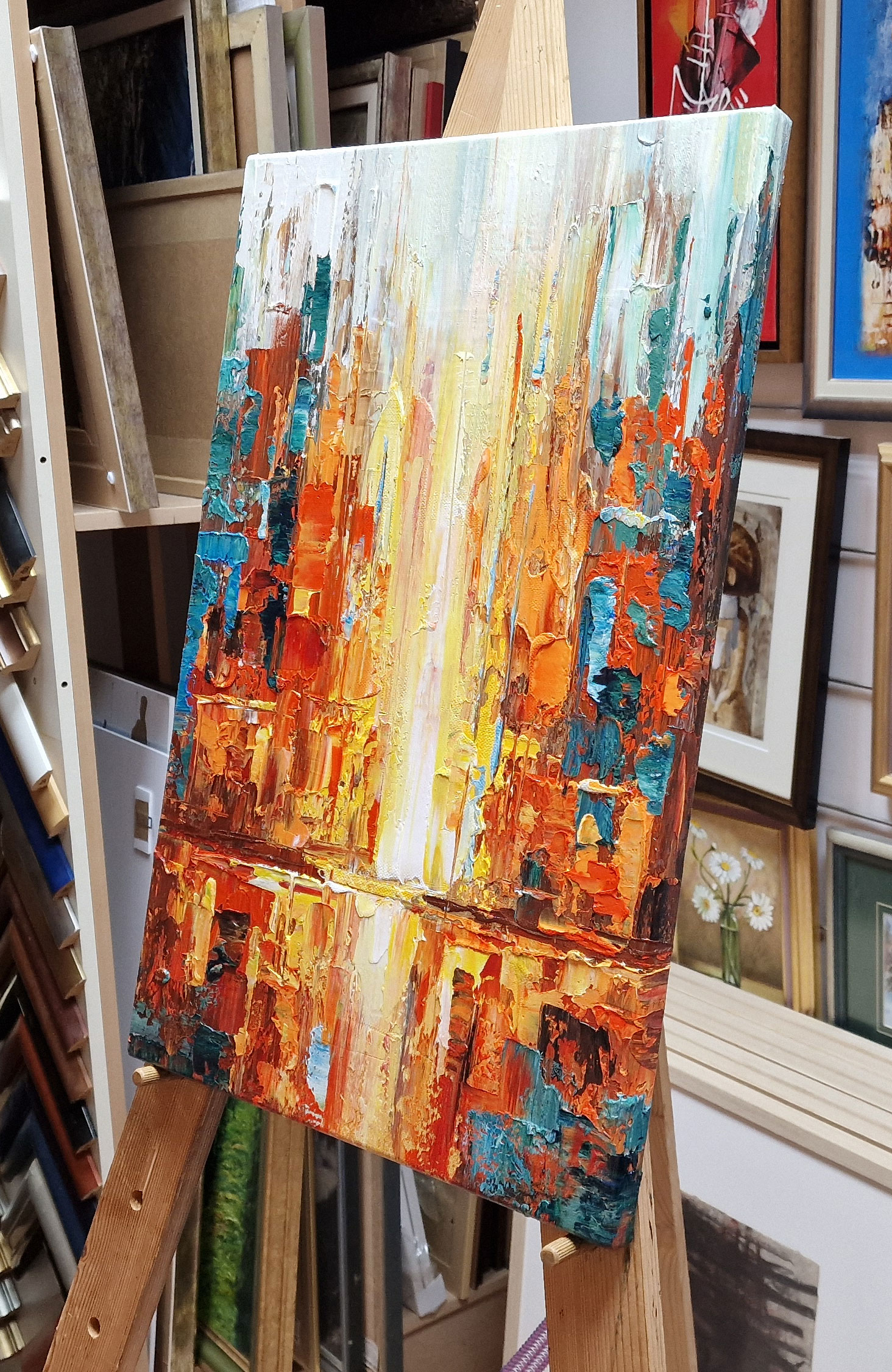 Umetničke Slike Na Platnu - Zapad