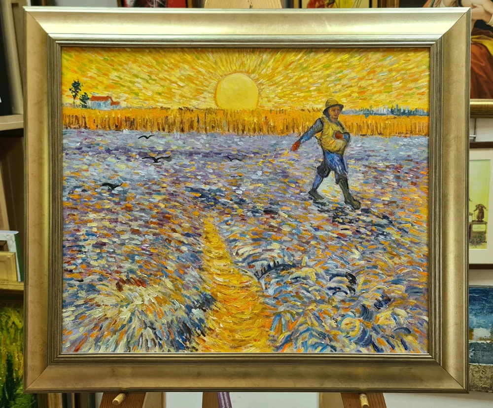 vincent van gogh The Sower 1 reprodukcija