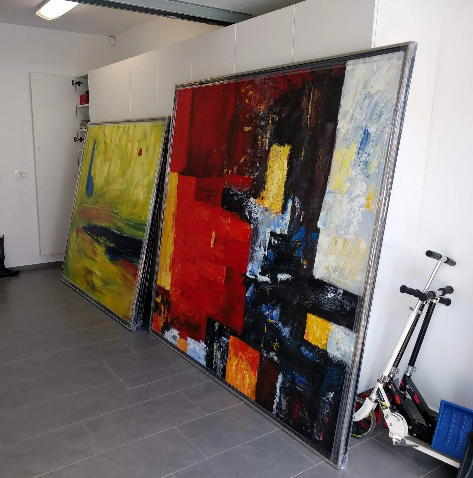 Quadri moderni su tela per parete