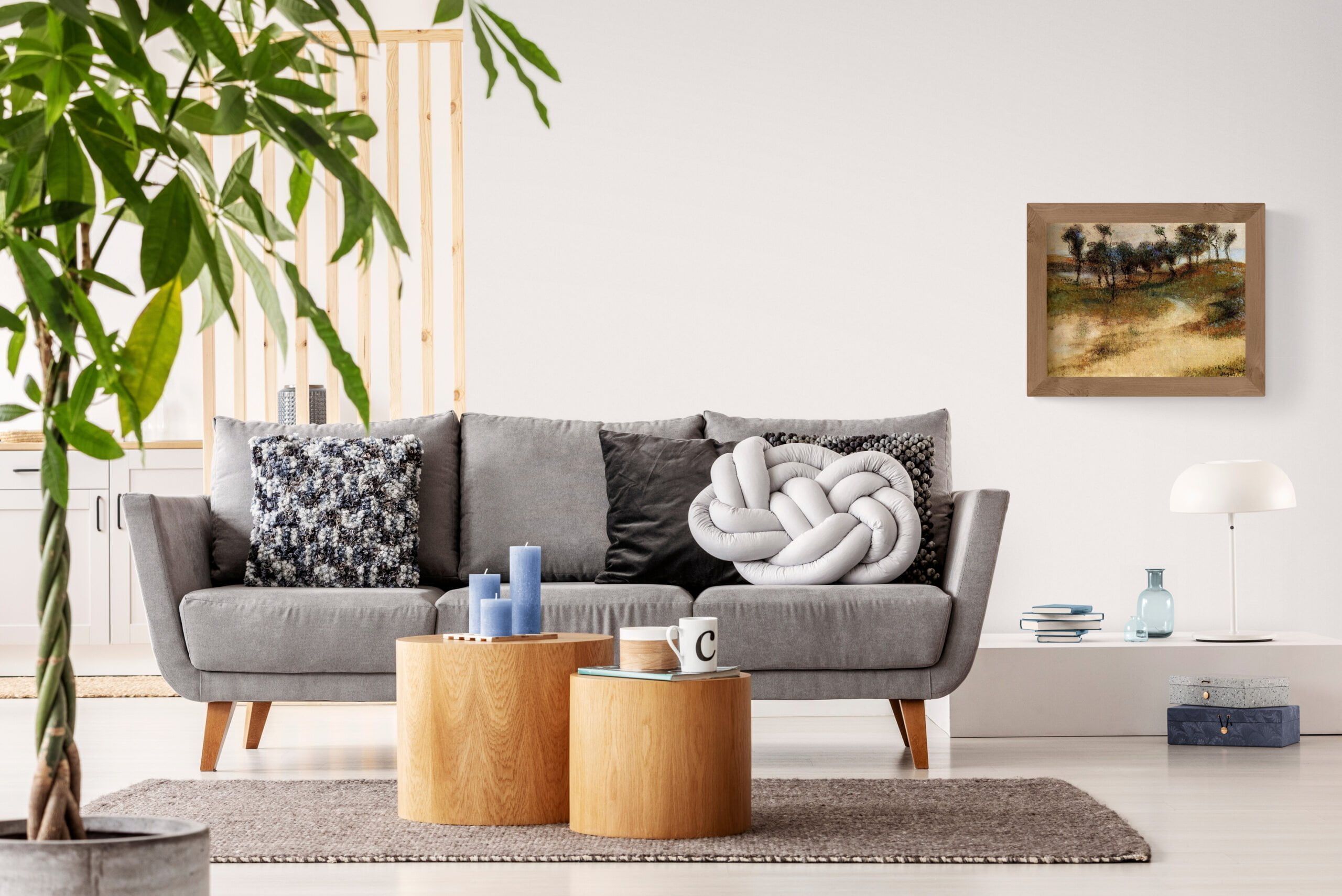 Edgar Degas – Landscape by the Sea (Landschaft am Meer), Gemälde, Leinwandbilder