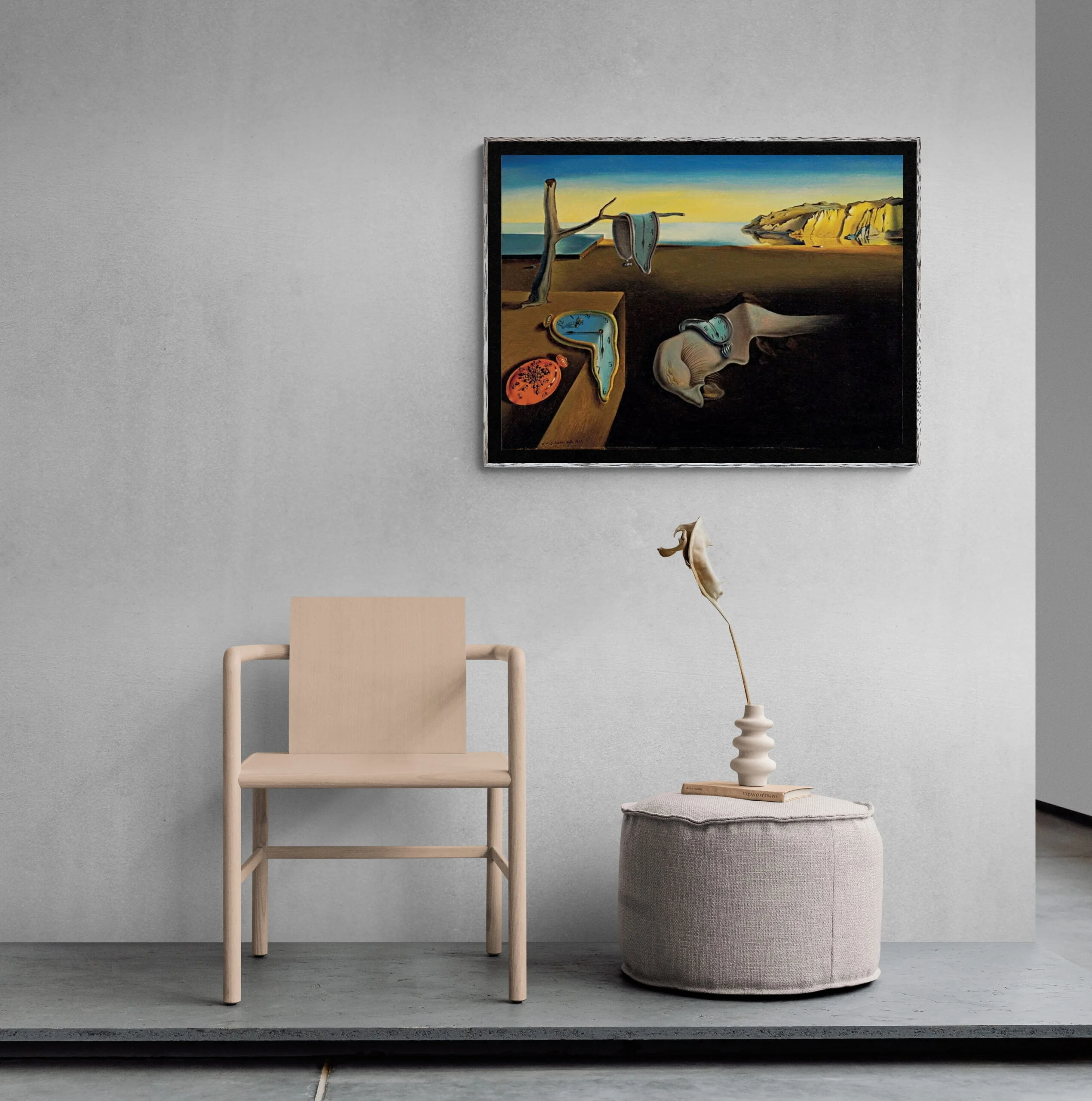 Salvador Dali – Persistance of memory - študije umetniških stenskih slik na platnu Salvador Dali – Persistance of memory - študije umetniških stenskih slik na platnu