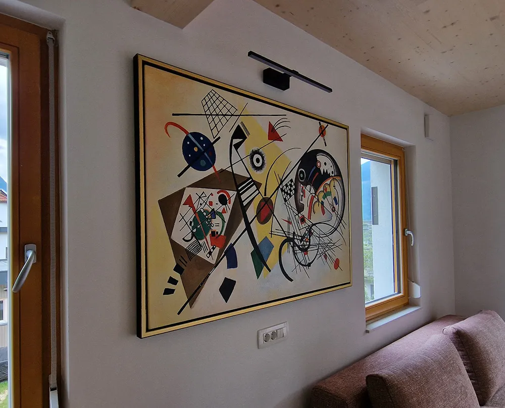 Vasilij Kandinski - Transverse lines Vasilij Kandinski - Transverse lines