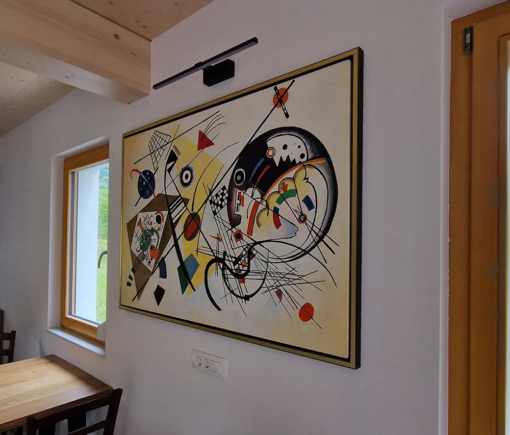 Vasilij Kandinski - Transverse lines Vasilij Kandinski - Transverse lines