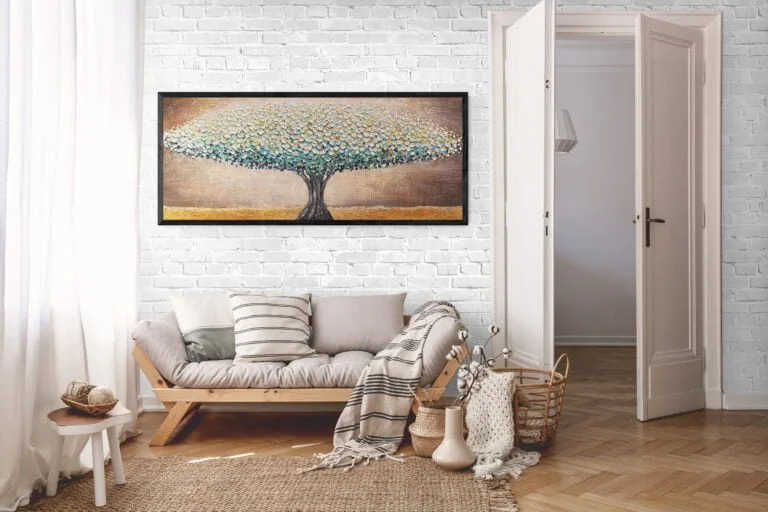 Painting on canvas - Flowers III