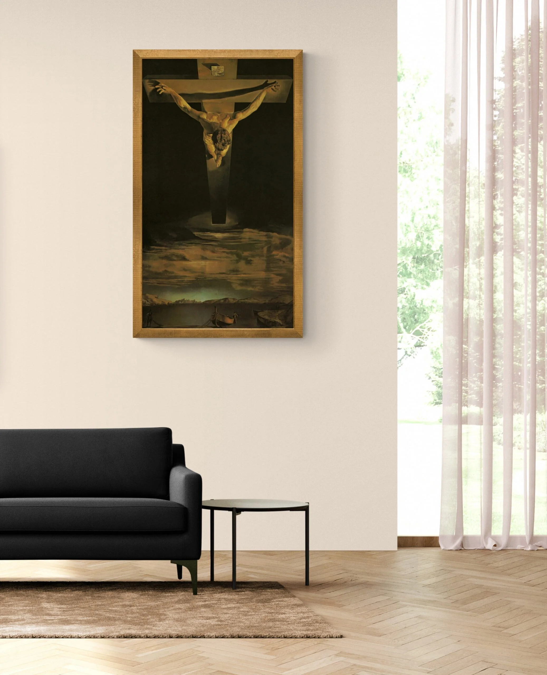 salvador dali - Christ - Jezus - slika na platnu - ročno naslikana reprodukcija stenske slike salvador dali - Christ - Jezus - slika na platnu - ročno naslikana reprodukcija stenske slike