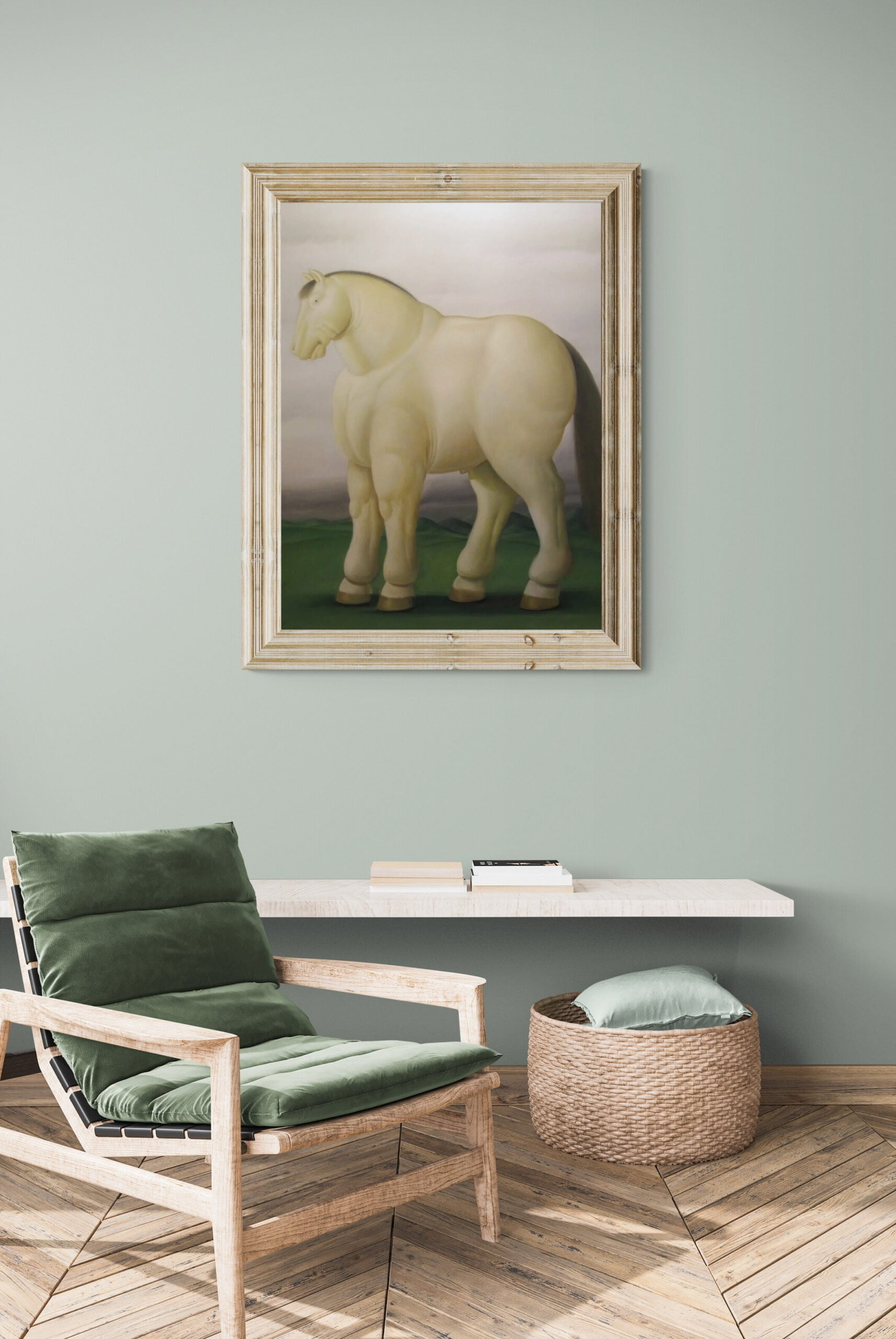 Fernando Botero - Caballo (Horse) - Gemälde, Leinwandbilder