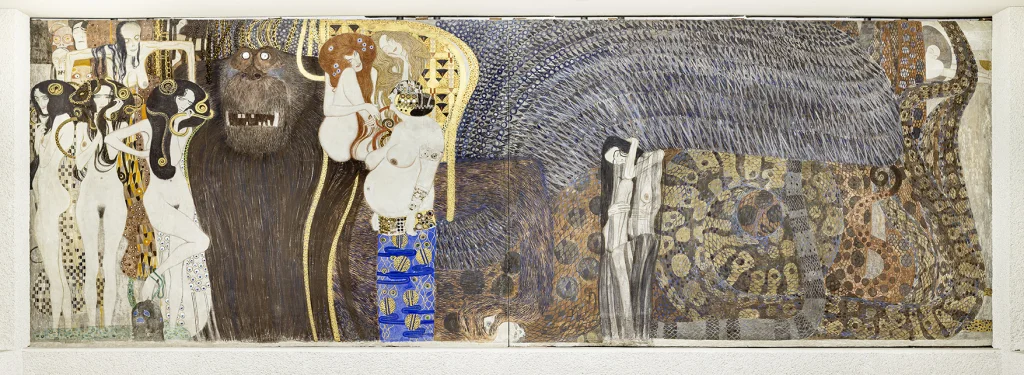 Gustav Klimt Beethoven fríz