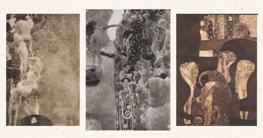 Originalne fotografije uničenih Klimtovih del