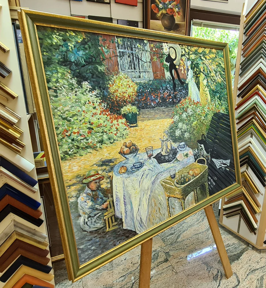 Claude Monet – The Luncheon Claude Monet – The Luncheon
