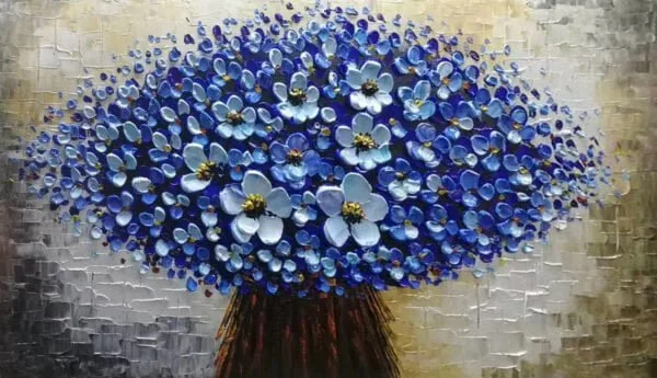 Wandbilder – Gemälde – Blumenstrauß T