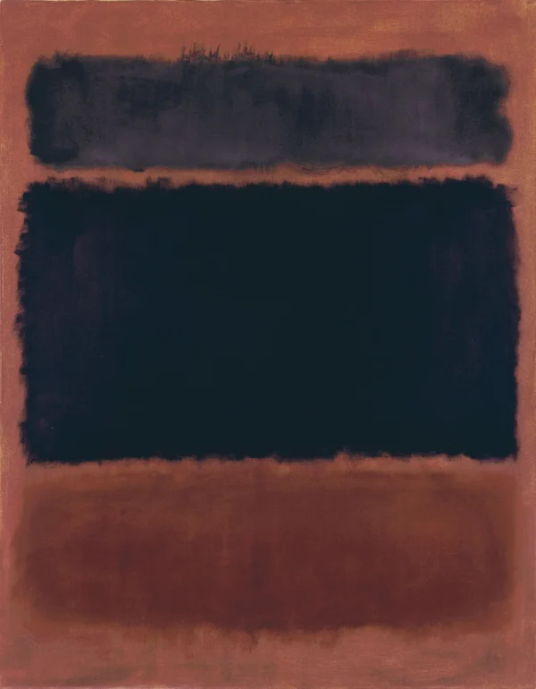 Mark Rothko - Black in Deep Red - Mark Rothko - Nero in rosso profondo