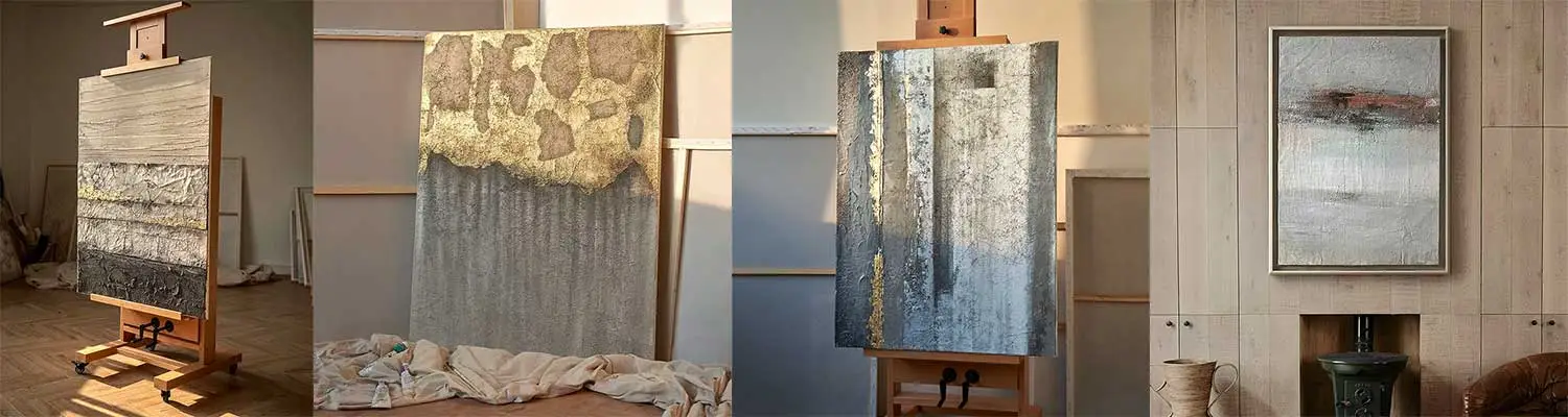 Stenske slike na platnu - Enodelne