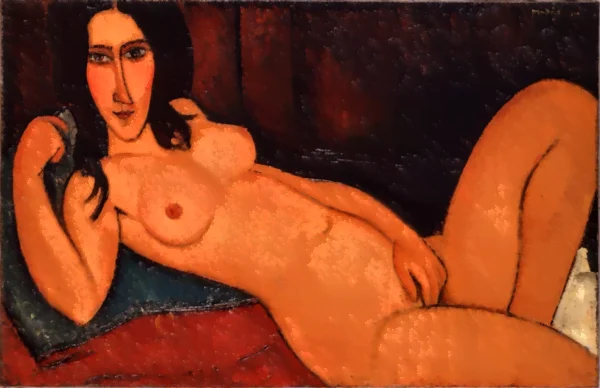 Amedeo Modigliani - Nude with Loose Hair