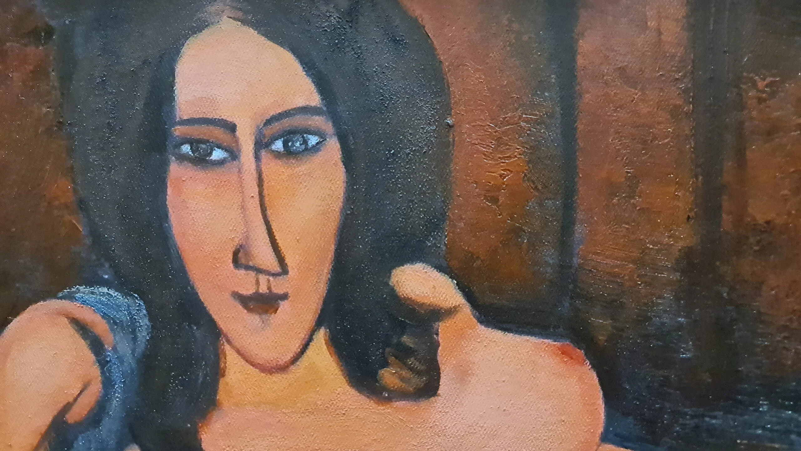 Amedeo Modigliani - Nude with Loose Hair Amedeo Modigliani - Nude with Loose Hair