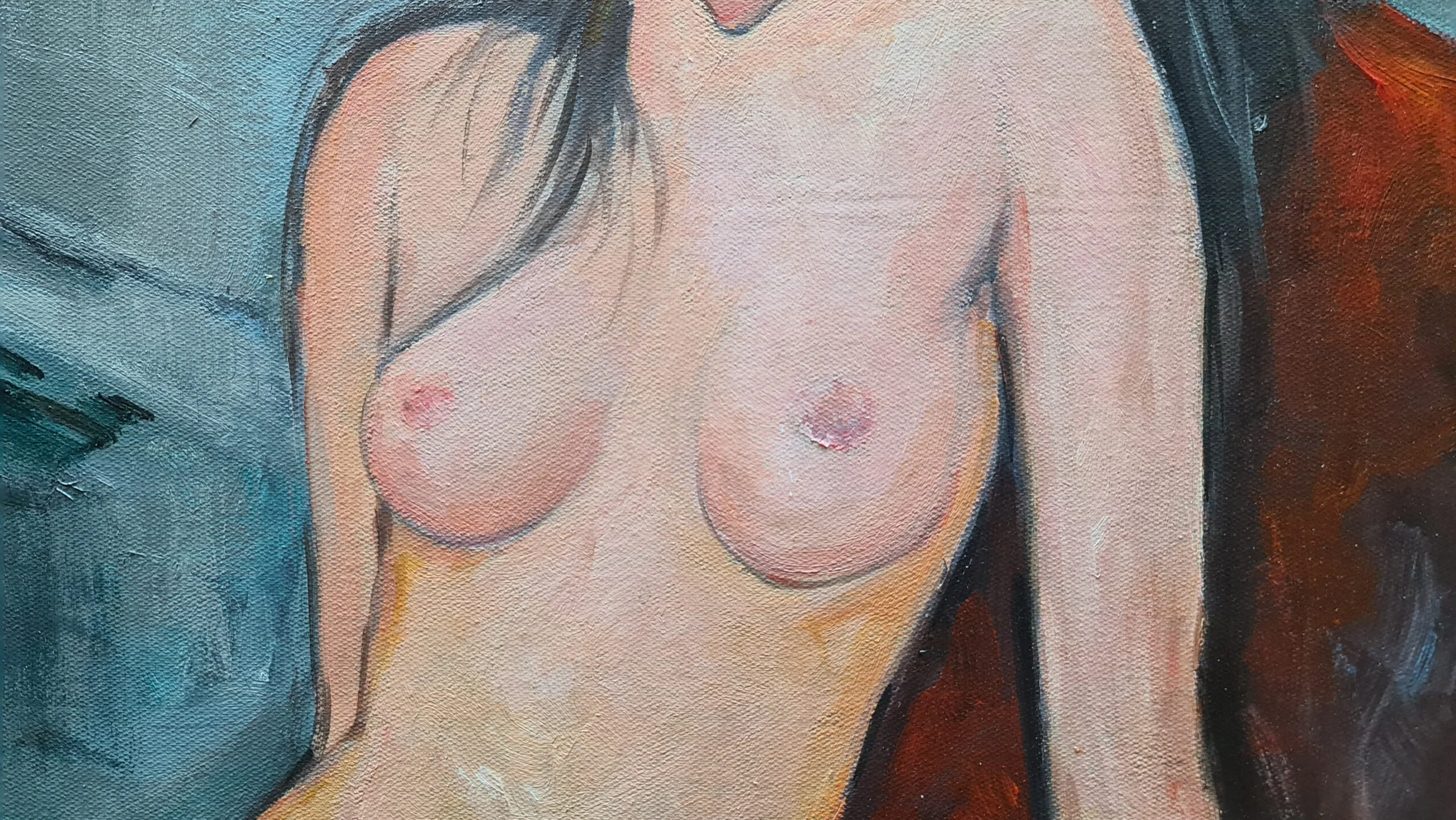 Amedeo Modigliani - Seated Nude Amedeo Modigliani - Seated Nude