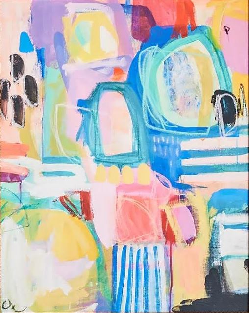 slika na platnu Zelenik