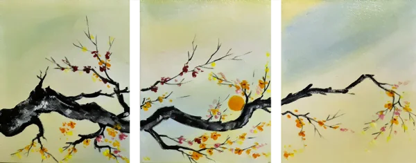 Zidne slike - Japanske trešnje VIII