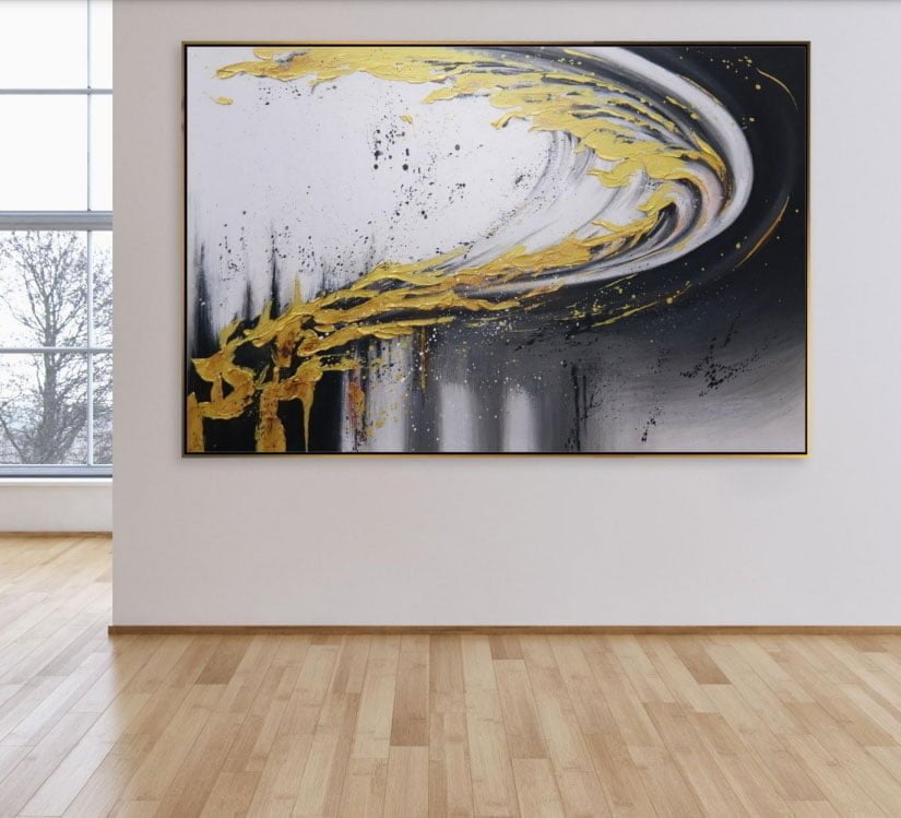 Abstrakte Kunst Gemälde E96