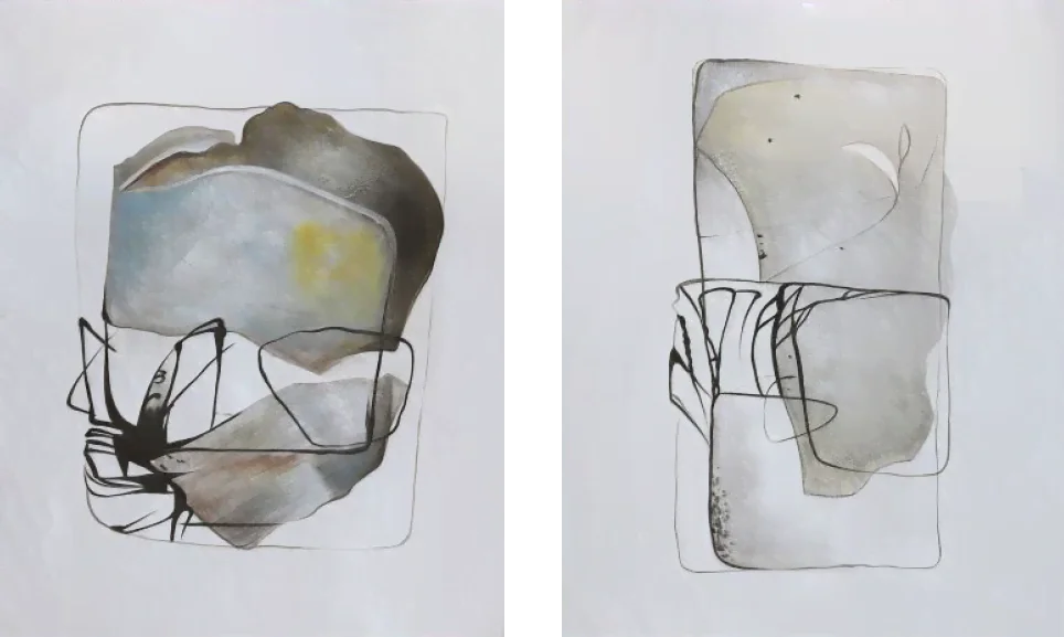 Abstrakte Kunst Gemälde D21