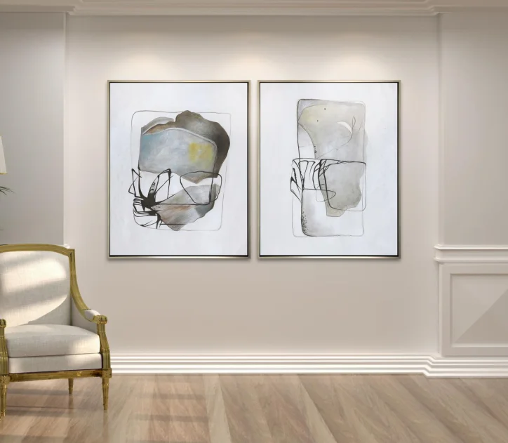 Abstrakte Kunst Gemälde D21