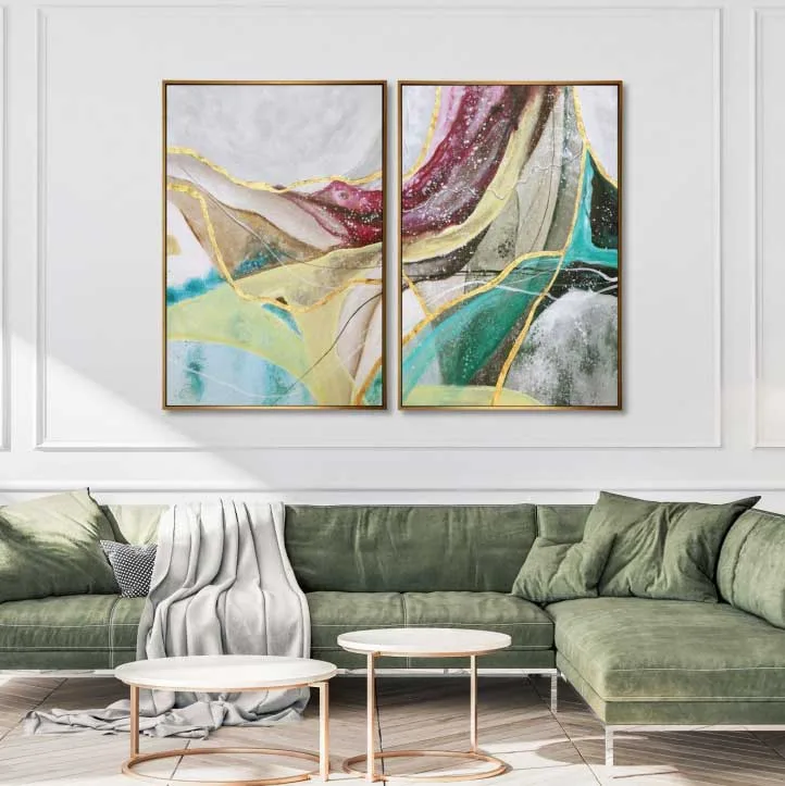 Abstrakte Kunst Gemälde D24