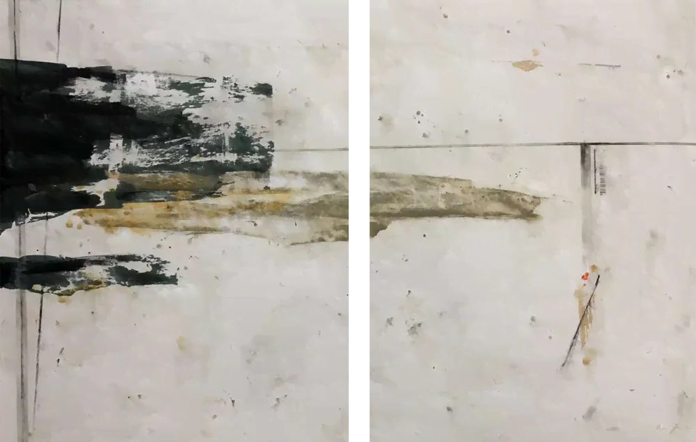 Abstract painting - D64