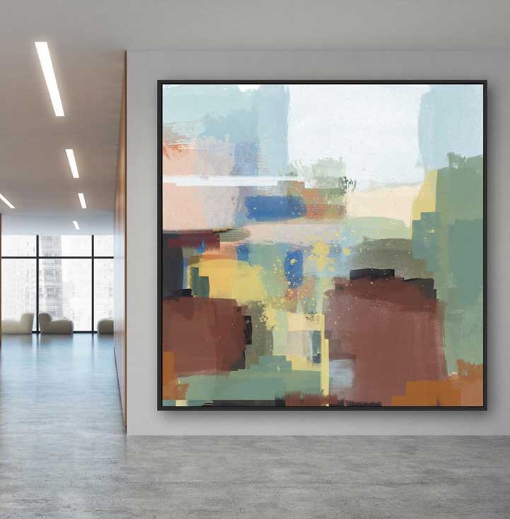 Abstrakte Kunst Gemälde E32