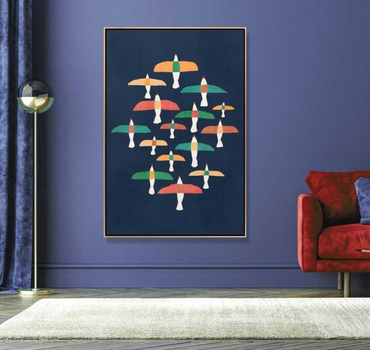 Abstrakte Kunst Gemälde E37