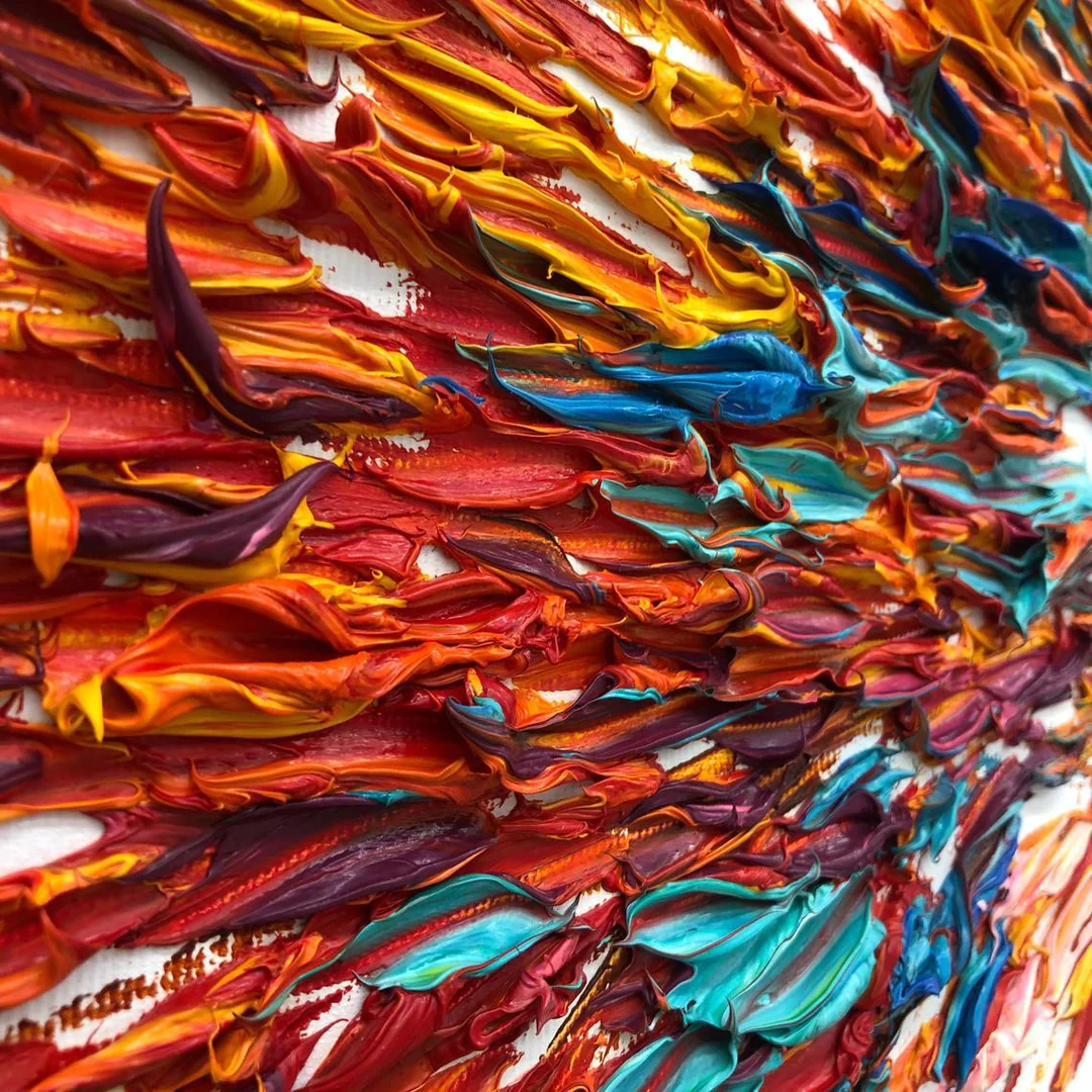 Abstrakte Kunst Gemälde - E102