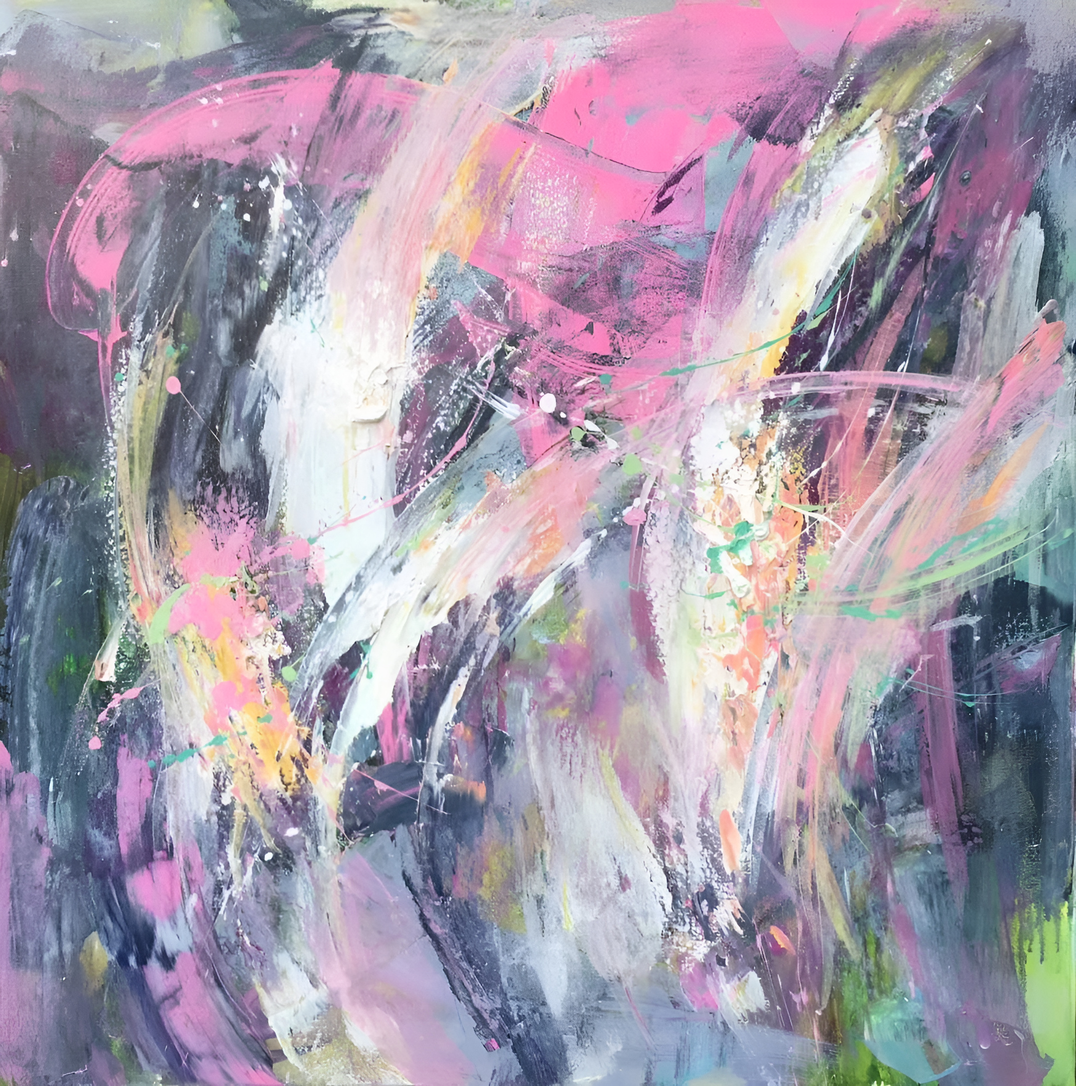 Abstrakte Kunst Gemälde E69
