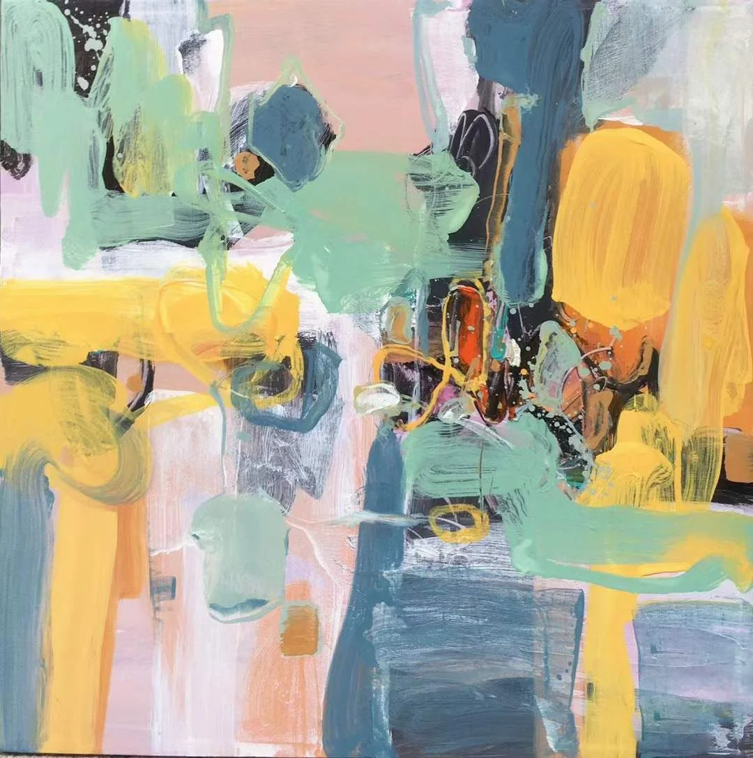 Abstract painting A76