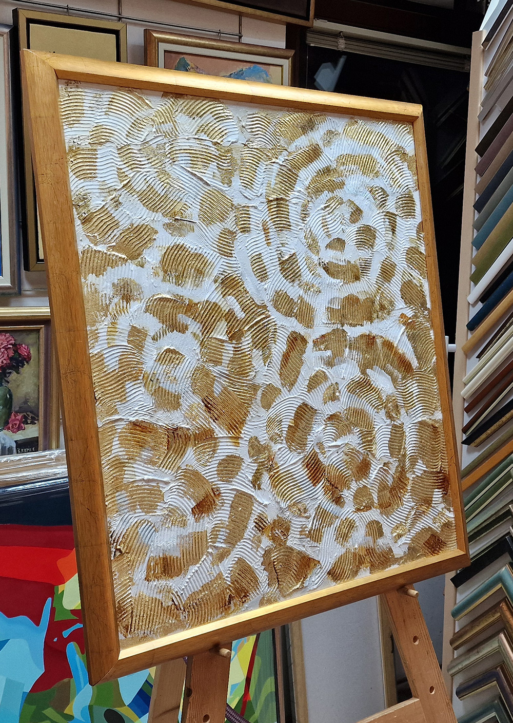 Abstrakte Kunst Gemälde - E81