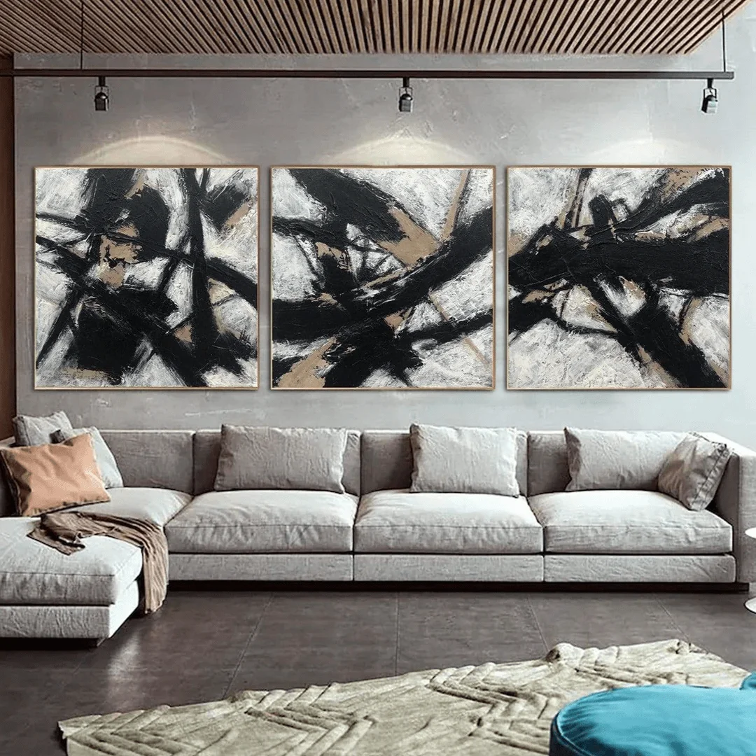 Paintings - W37 [wall art, canvas, painting, art for wall, wall paintings, abstract paintings, large wall art, frame, artwork, oversized painting, XXL painting]