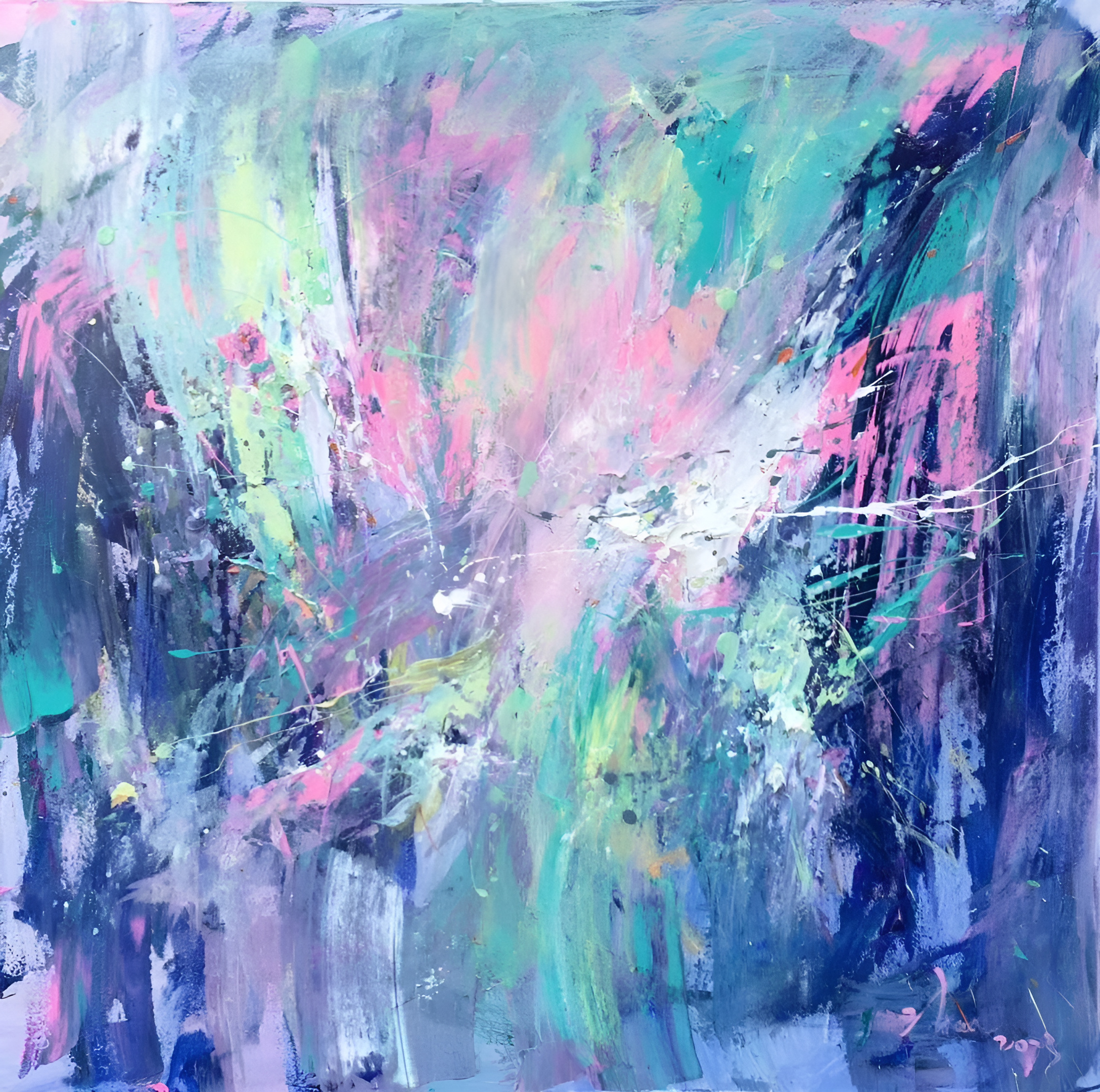 Abstrakte Kunst Gemälde E53