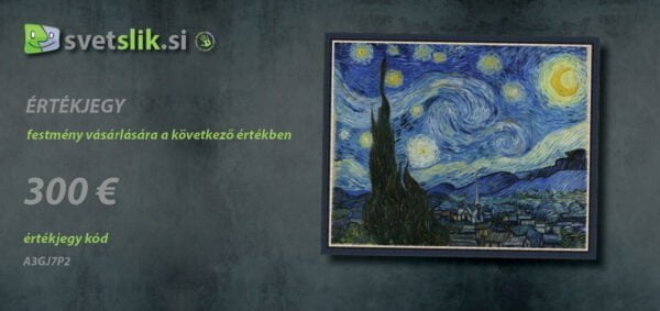 Művészeti festmény utalvány